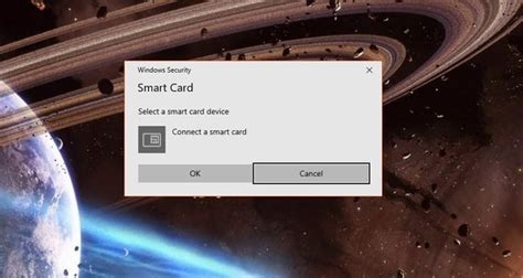 windows 10 tells me to connect smart card startup|how to disable Windows Security 'connect a smart card' pop up.